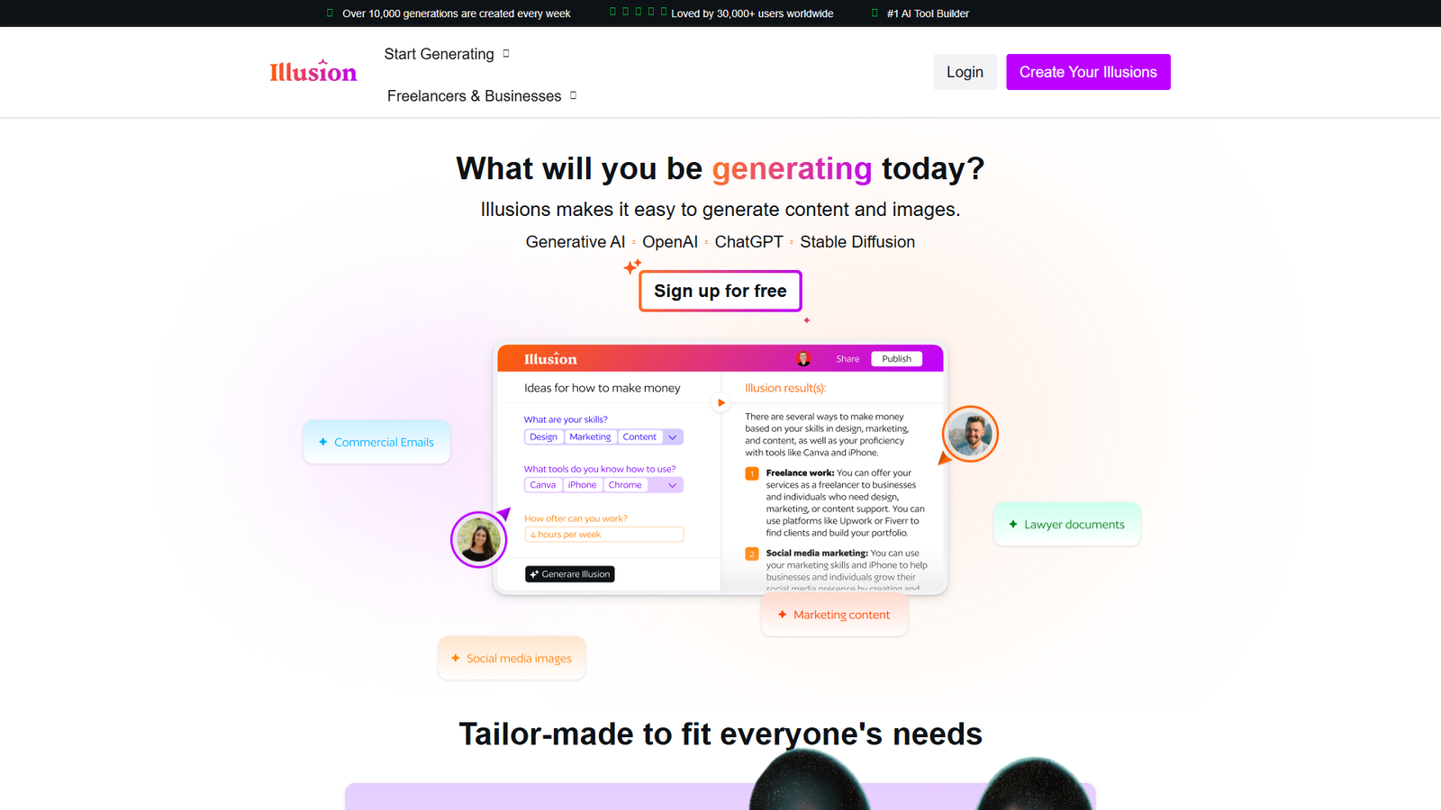 Illusion AI — интерфейс нейросети Illusion AI — интерфейс нейросети