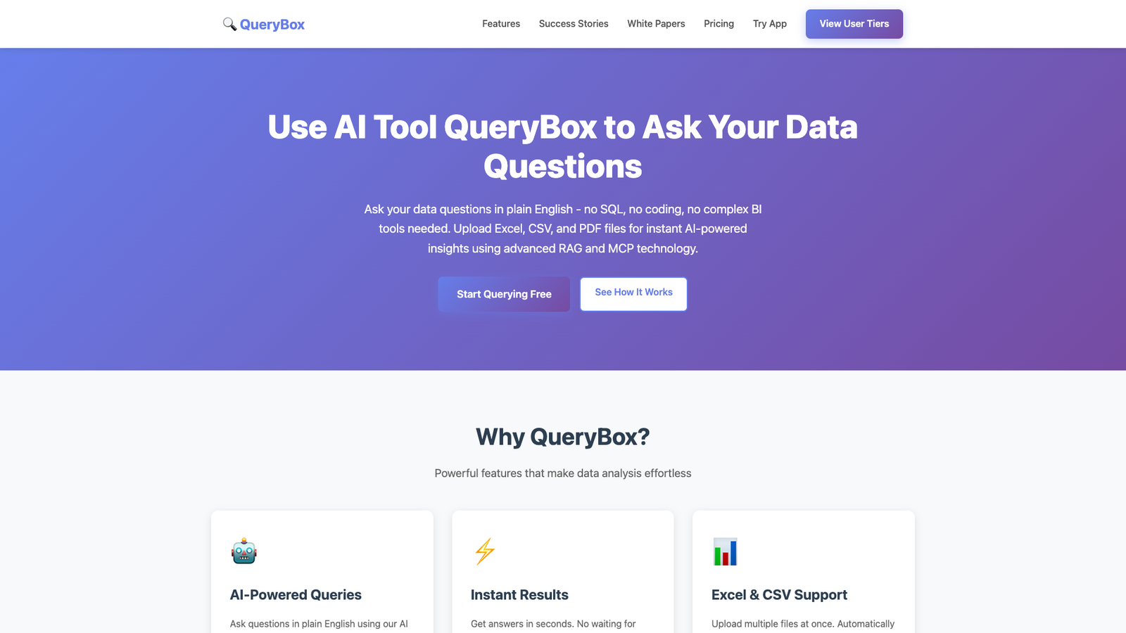 QueryBox — интерфейс нейросети QueryBox — интерфейс нейросети