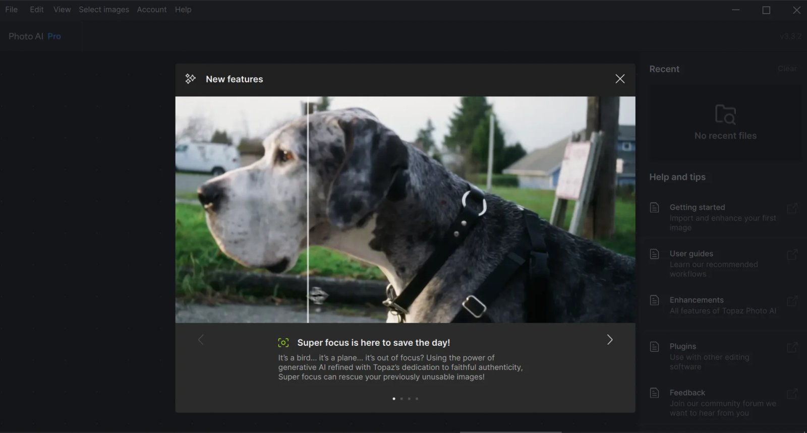 Topaz Photo AI Features
