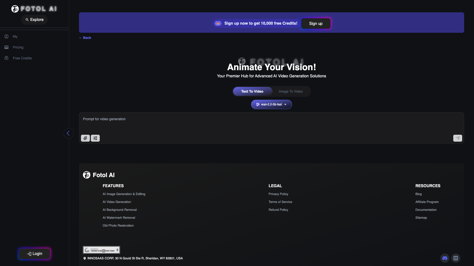 Fotol AI — интерфейс нейросети Fotol AI — интерфейс нейросети