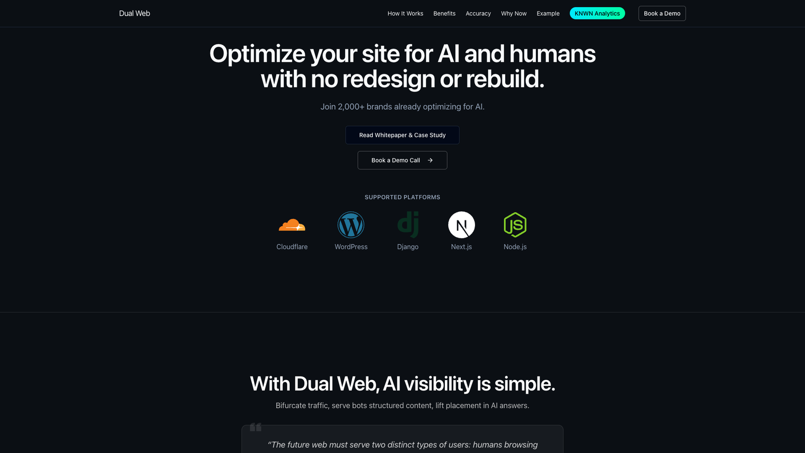 Dual Web — интерфейс нейросети Dual Web — интерфейс нейросети