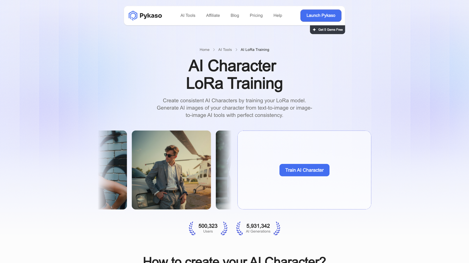 AI Character LoRa Training — интерфейс нейросети AI Character LoRa Training — интерфейс нейросети