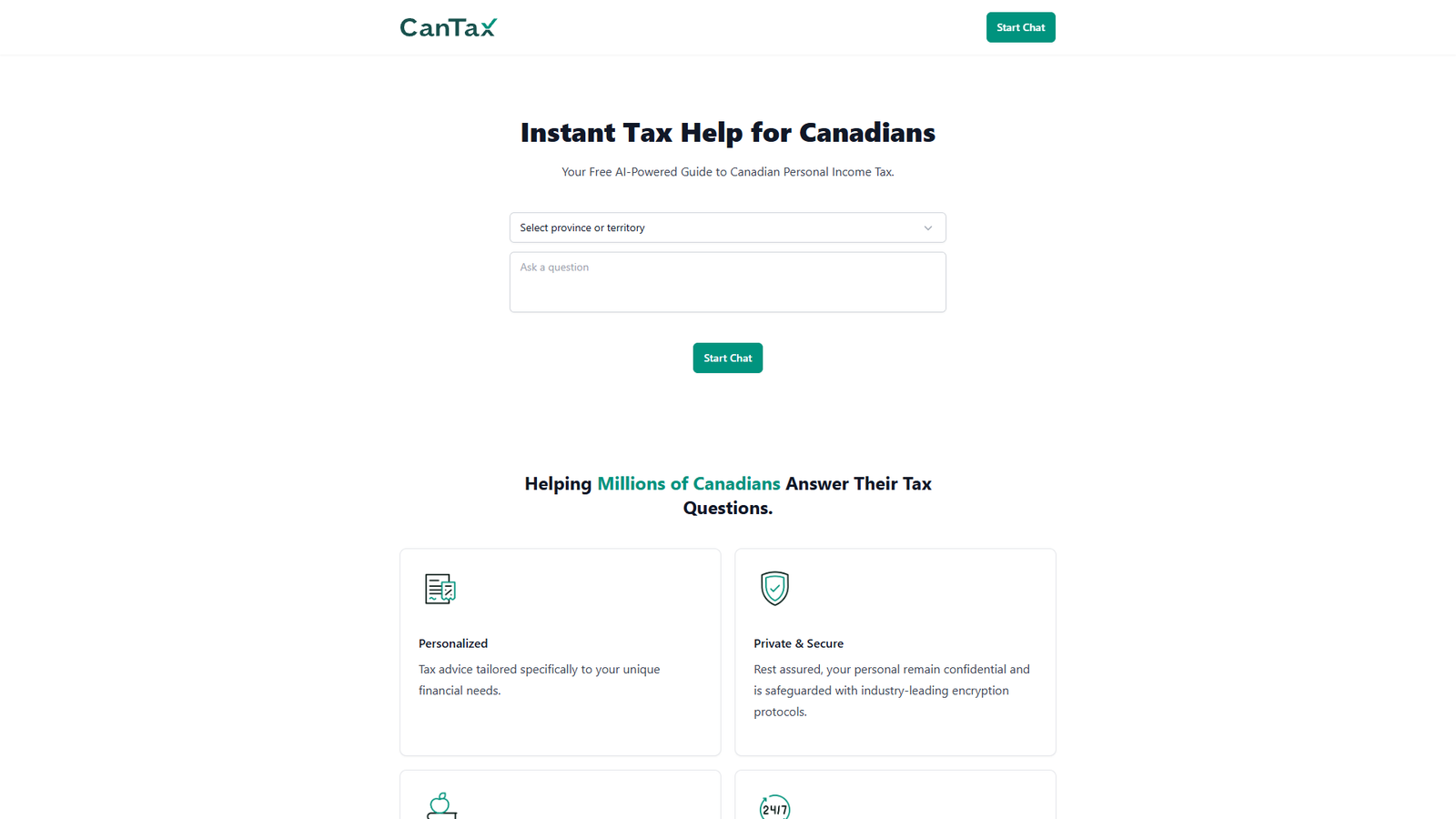 CanTax.ai — интерфейс нейросети CanTax.ai — интерфейс нейросети