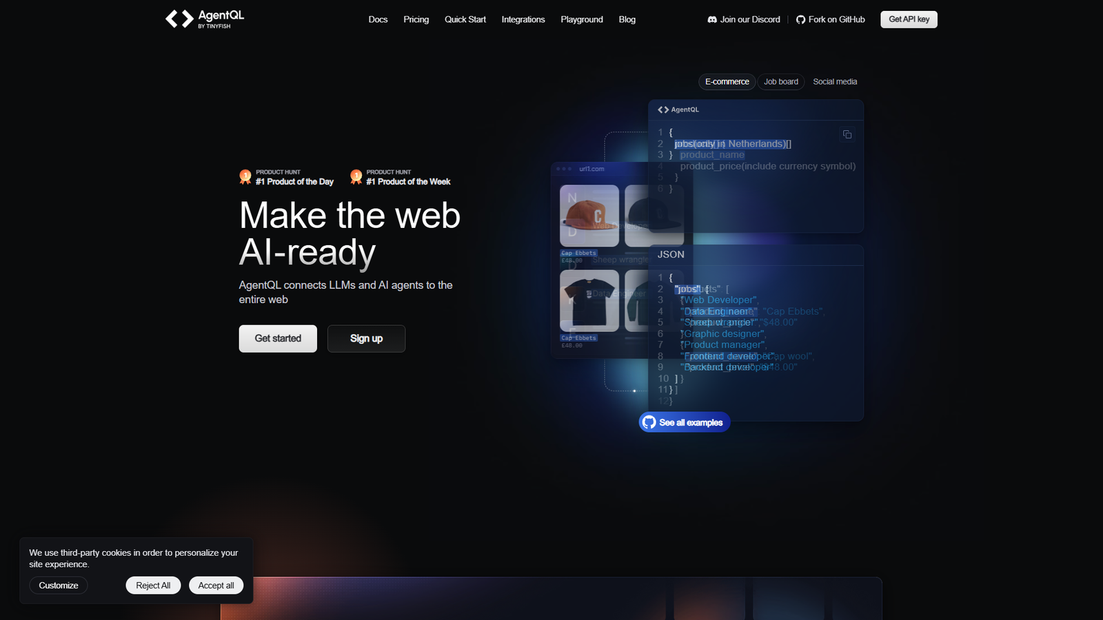 AgentQL — интерфейс нейросети AgentQL — интерфейс нейросети
