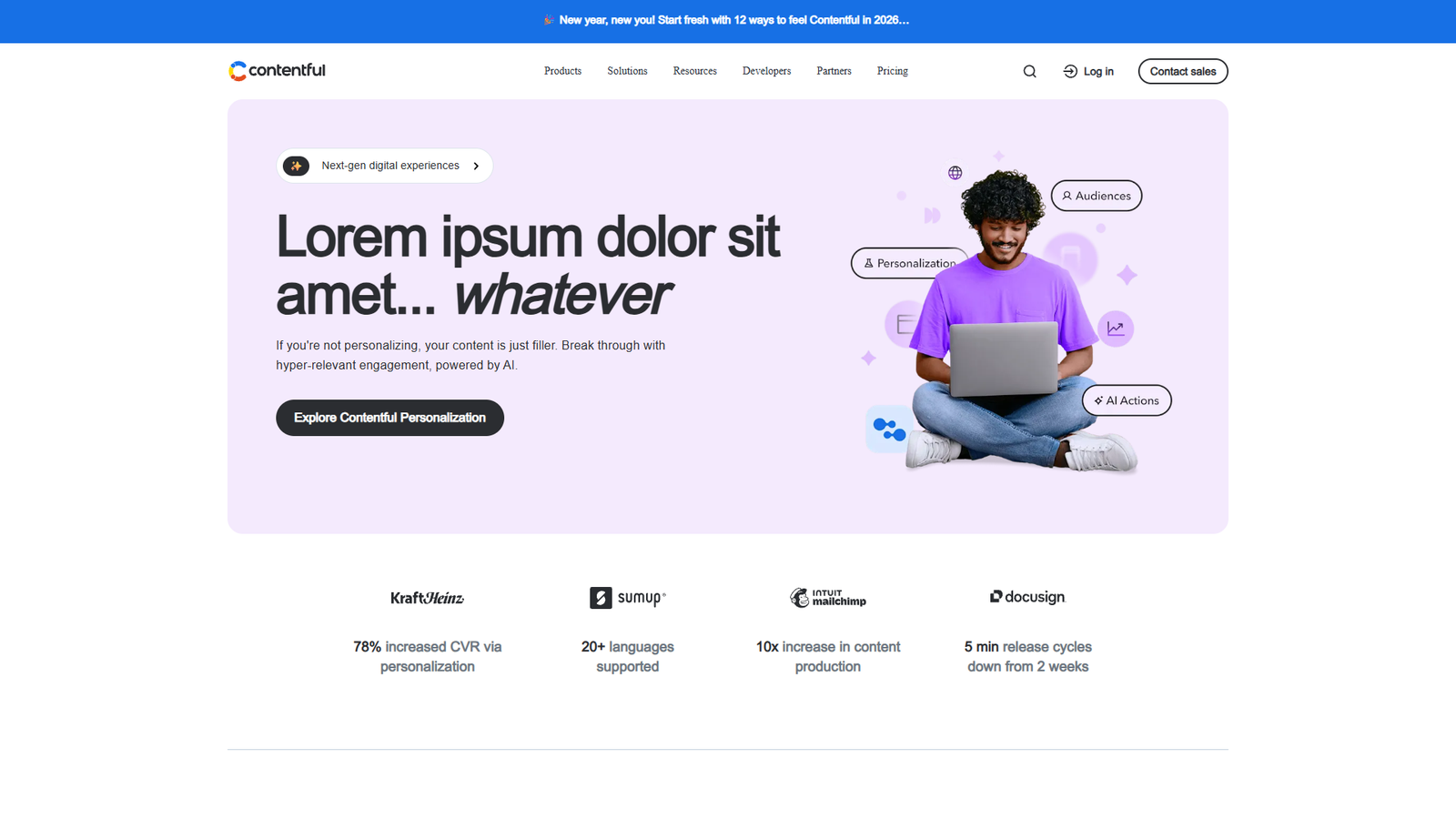 Contentful — интерфейс нейросети Contentful — интерфейс нейросети