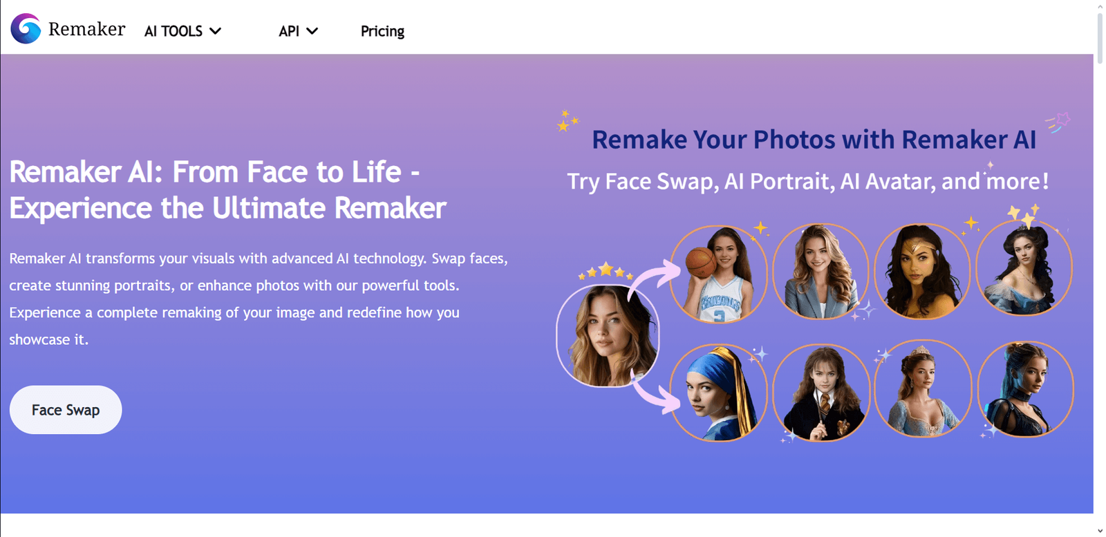 Remaker AI Face Swap