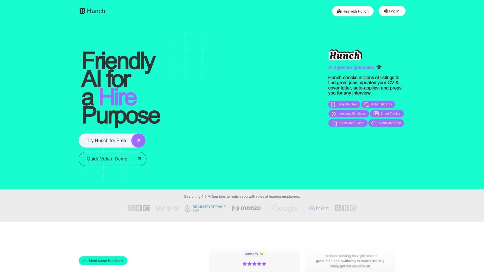 Hunch — интерфейс нейросети Hunch — интерфейс нейросети