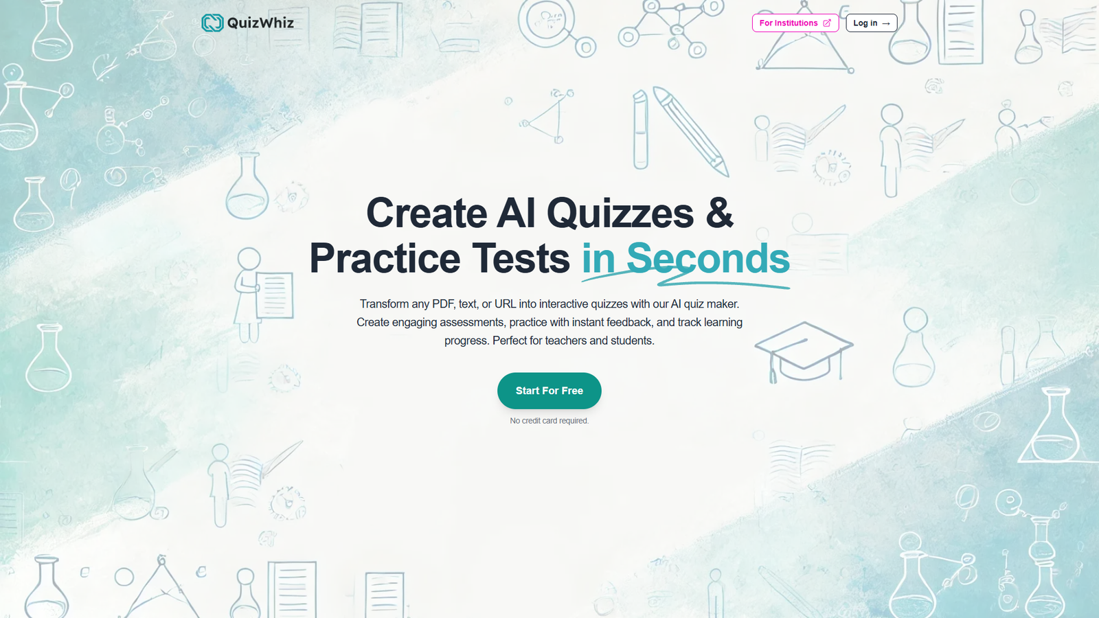 QuizWhiz — интерфейс нейросети QuizWhiz — интерфейс нейросети