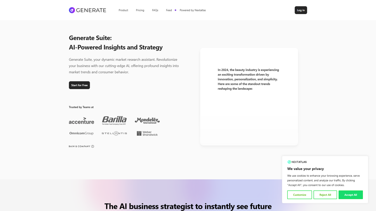 Nextatlas Generate — интерфейс нейросети Nextatlas Generate — интерфейс нейросети