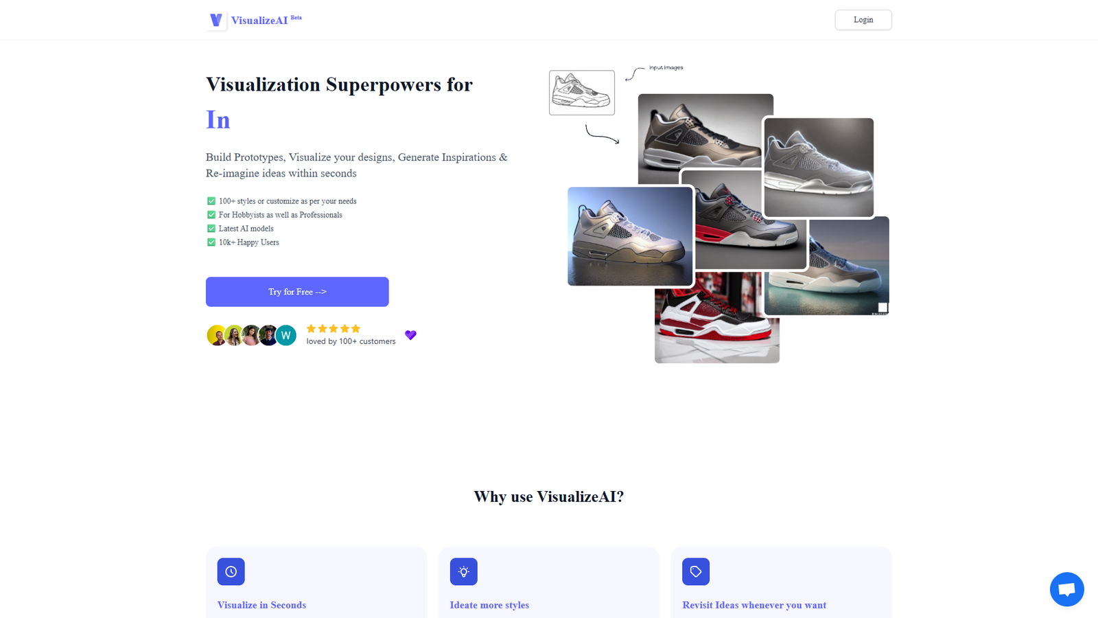 VisualizeAI — интерфейс нейросети VisualizeAI — интерфейс нейросети