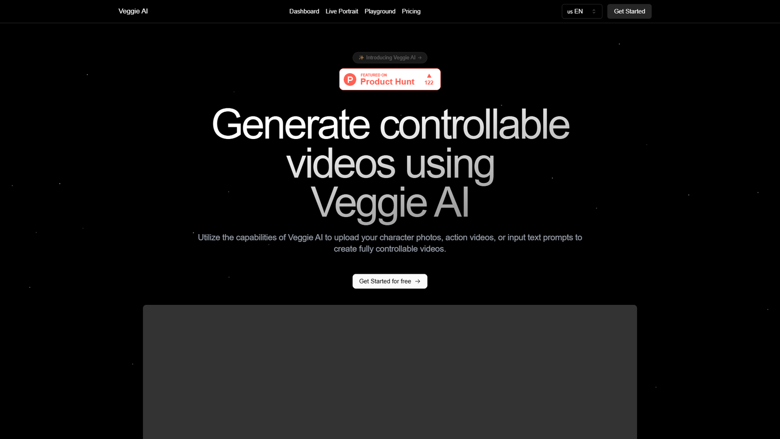 Veggie AI — интерфейс нейросети Veggie AI — интерфейс нейросети