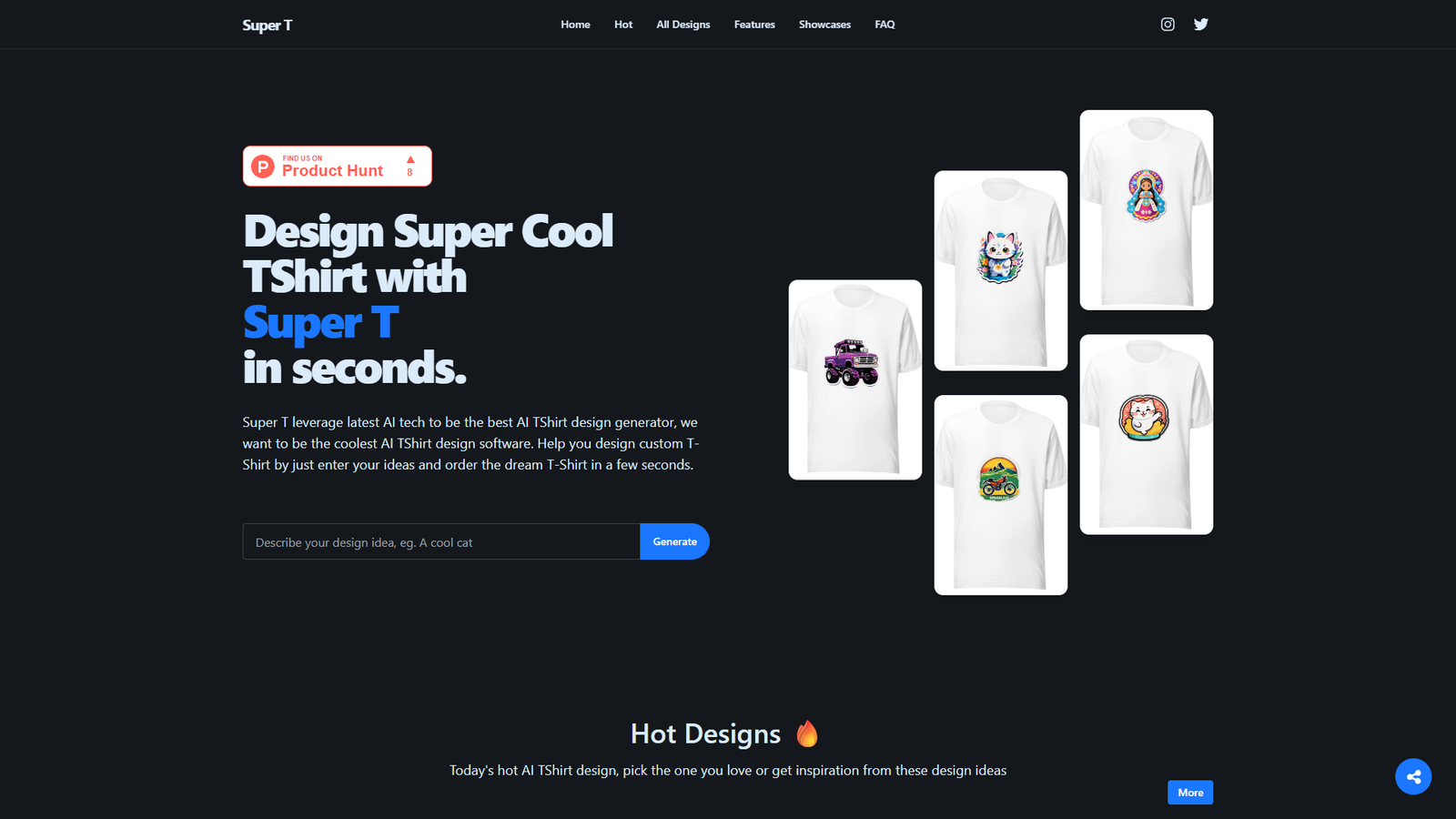 Super T — интерфейс нейросети Super T — интерфейс нейросети
