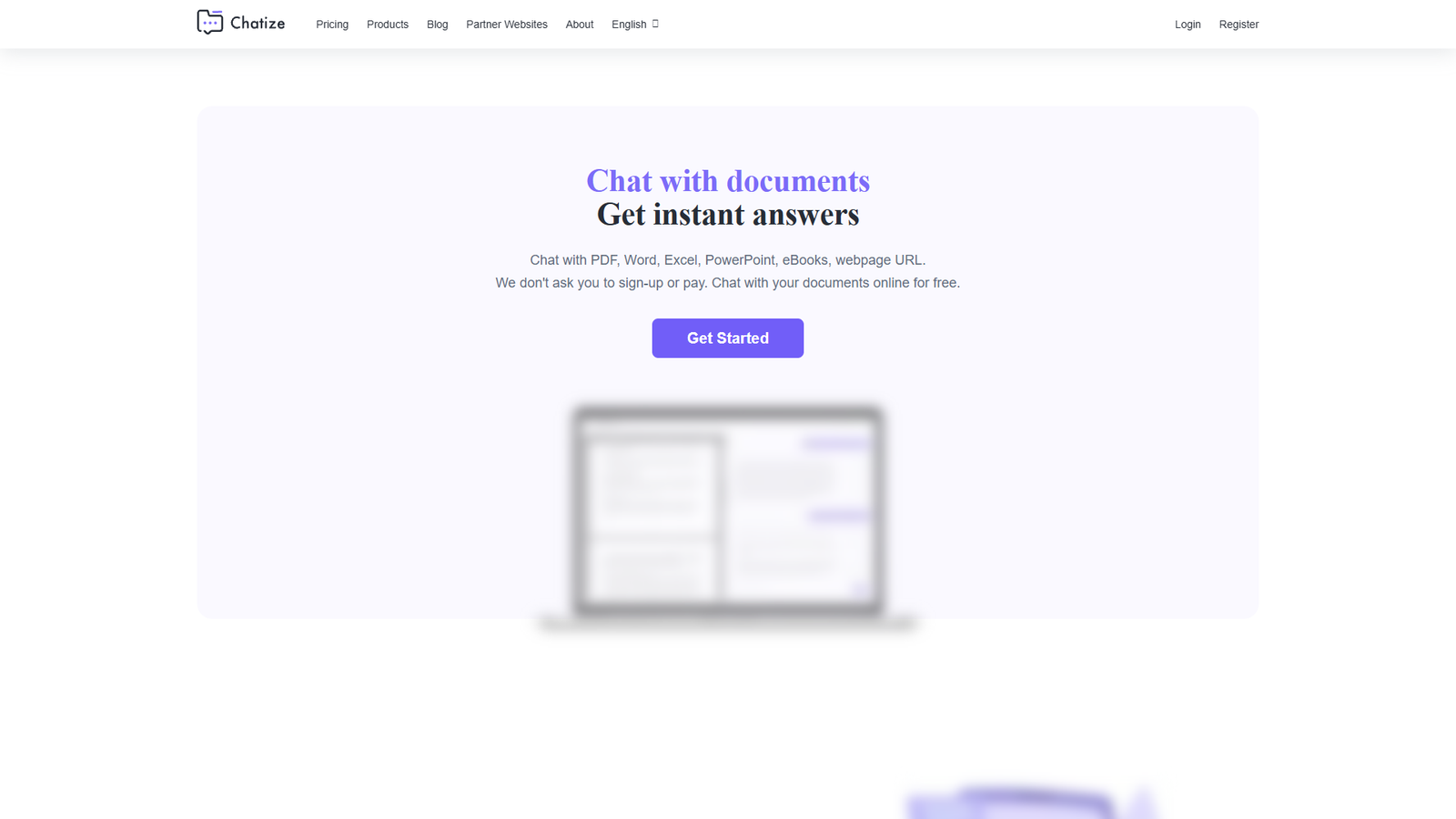 Chatize — интерфейс нейросети Chatize — интерфейс нейросети