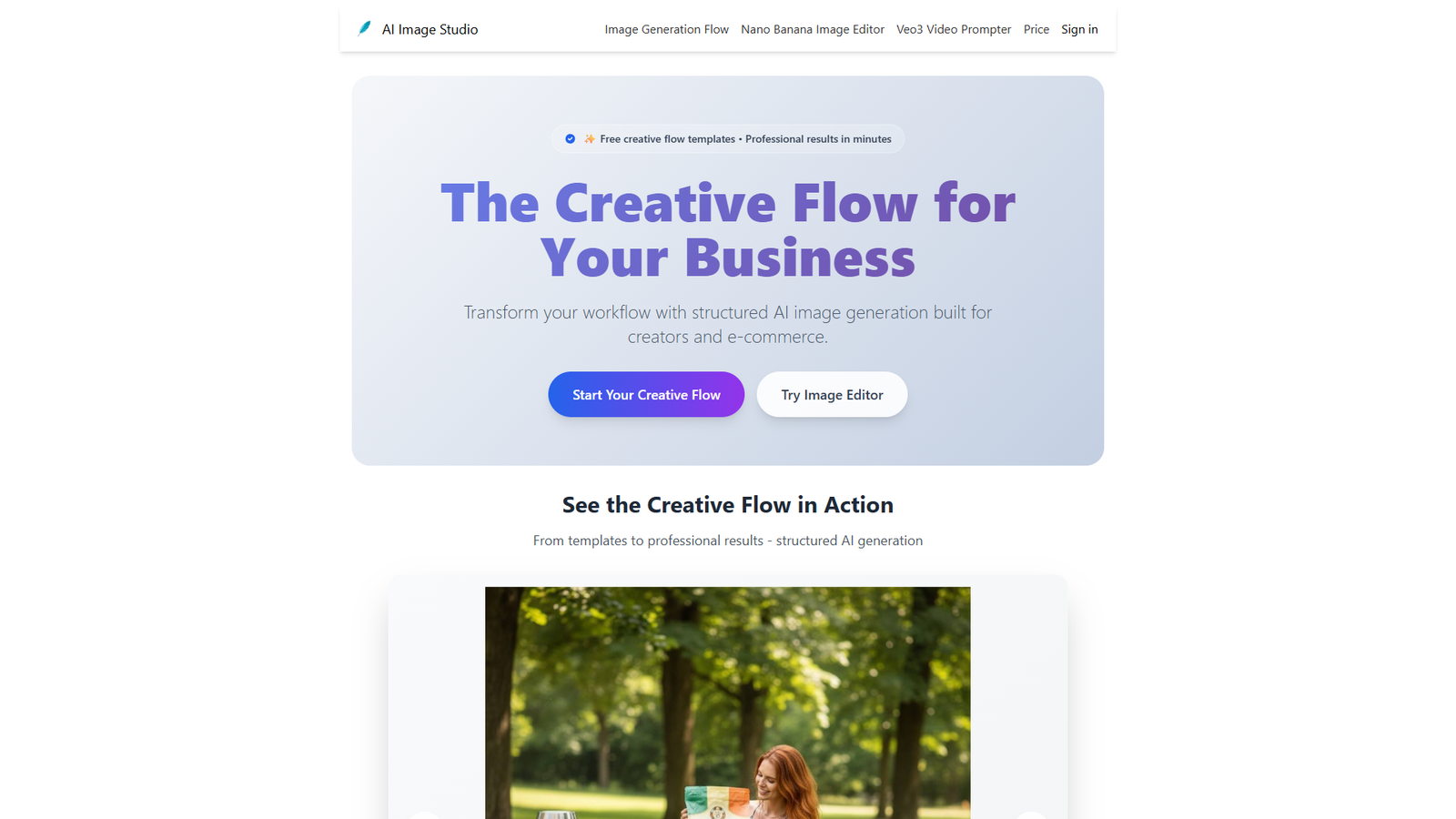 Image Generation Flow — интерфейс нейросети Image Generation Flow — интерфейс нейросети