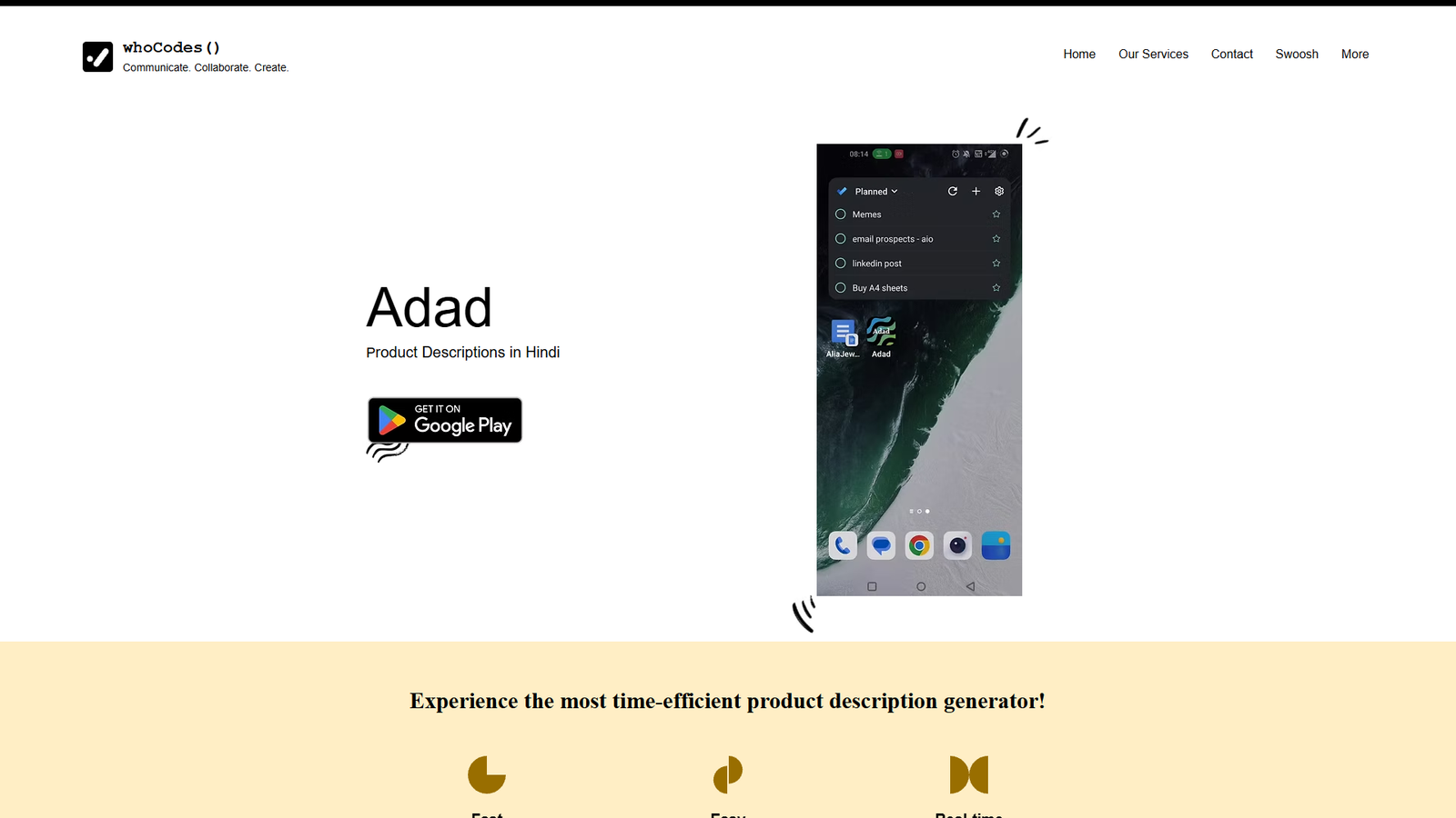 Adad — описания товаров на хинди — интерфейс нейросети Adad — описания товаров на хинди — интерфейс нейросети