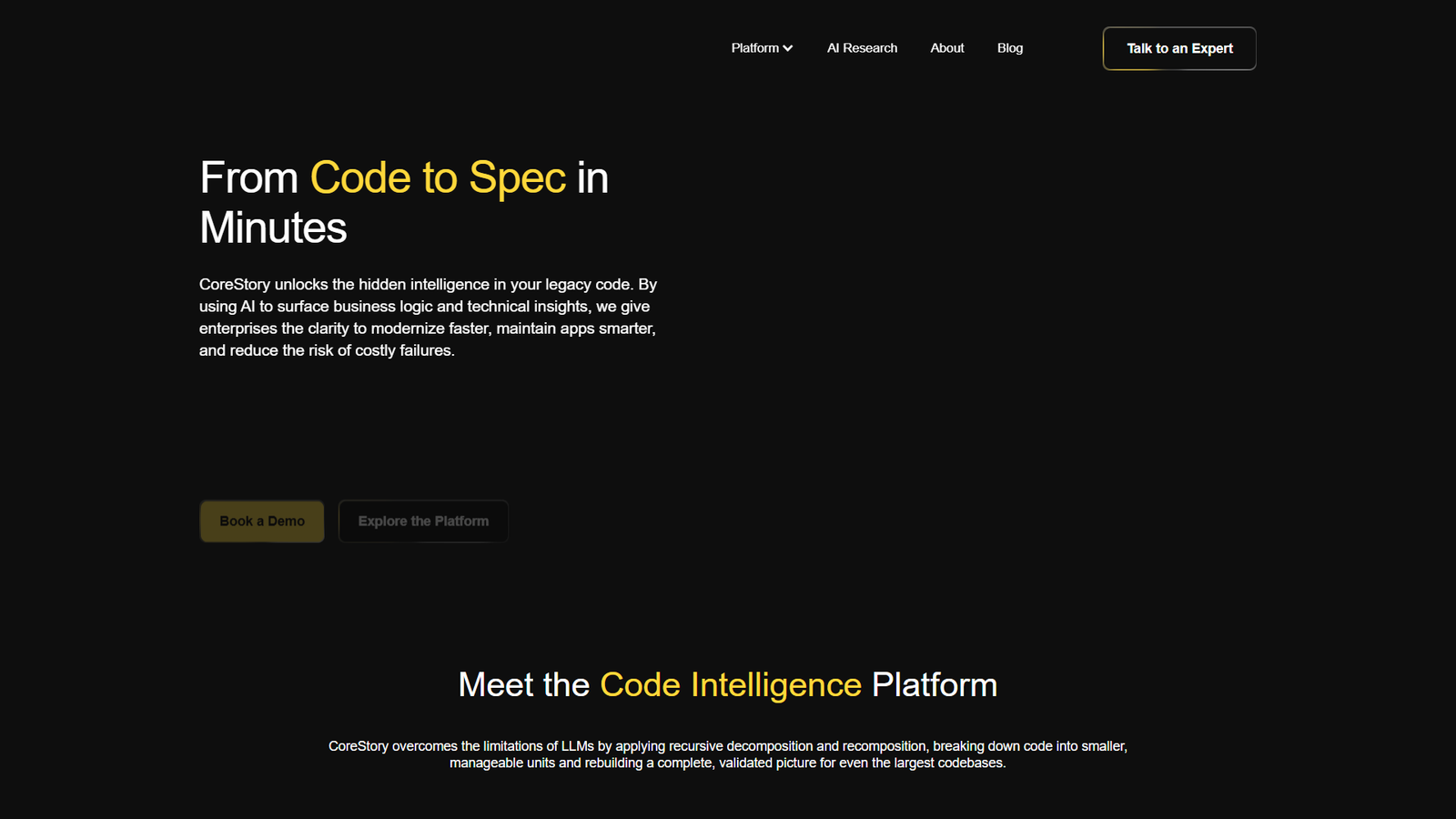 CoreStory — интерфейс нейросети CoreStory — интерфейс нейросети