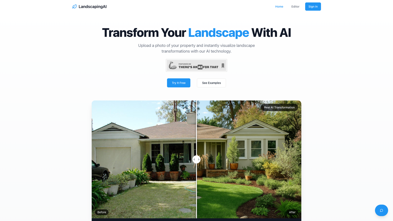 LandscapingAI — интерфейс нейросети LandscapingAI — интерфейс нейросети