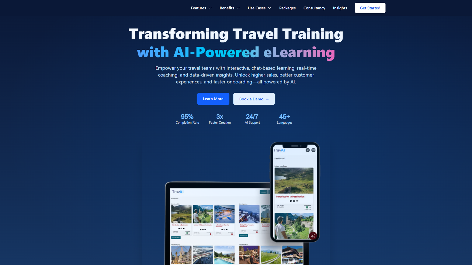 TravAI — интерфейс нейросети TravAI — интерфейс нейросети