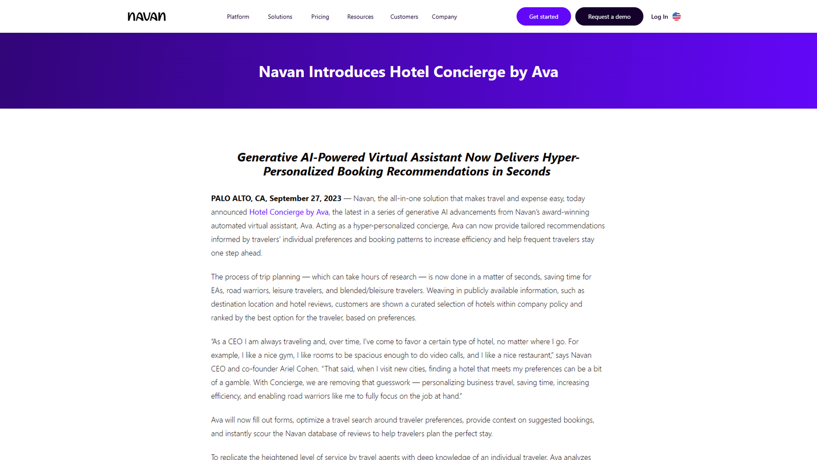 Hotel Concierge by Ava — интерфейс нейросети Hotel Concierge by Ava — интерфейс нейросети