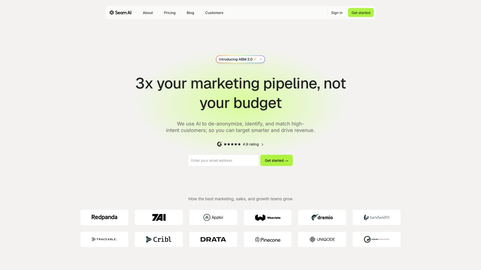 Seam AI нейросеть Главная страница Seam AI нейросеть Главная страница