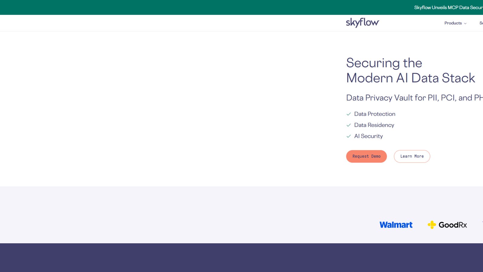 Skyflow нейросеть Главная страница