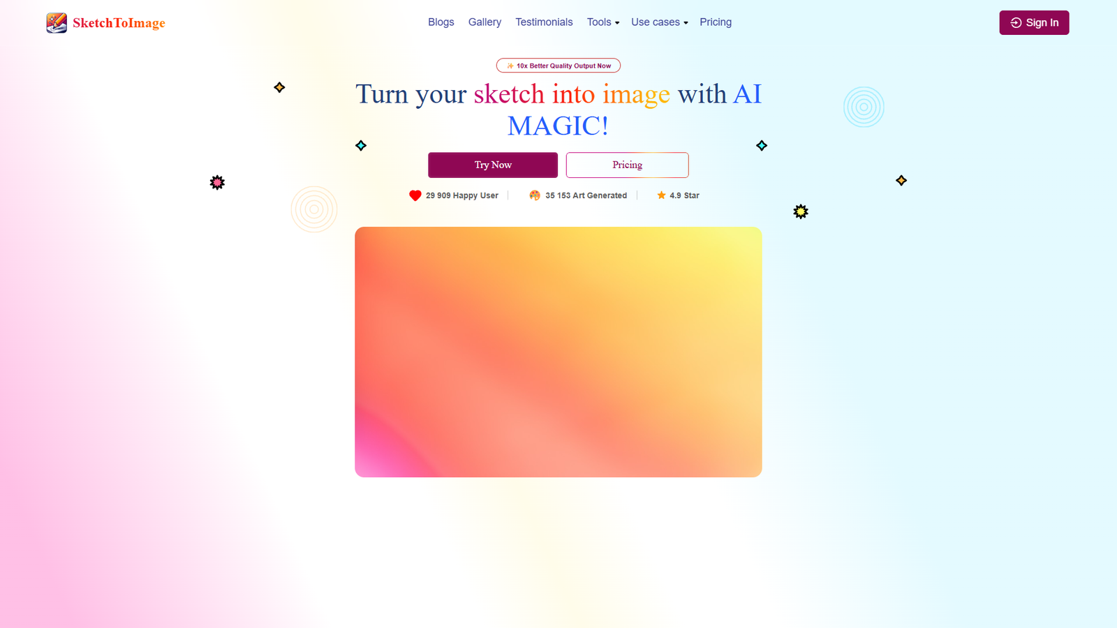 ScribbleToArt — интерфейс нейросети ScribbleToArt — интерфейс нейросети