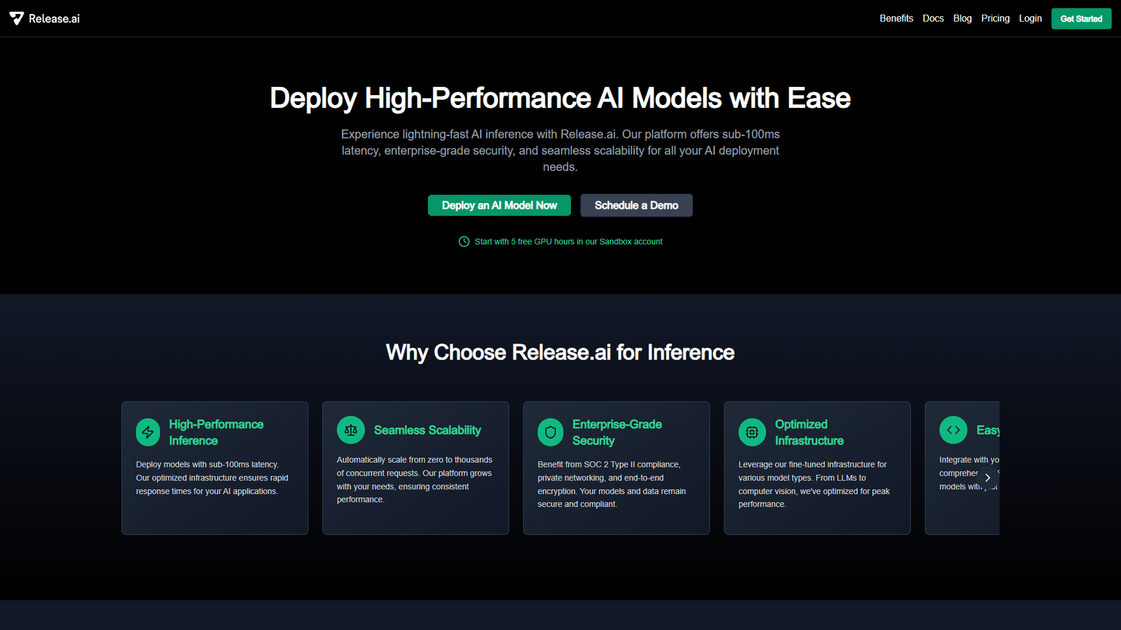 Release.ai — интерфейс нейросети Release.ai — интерфейс нейросети