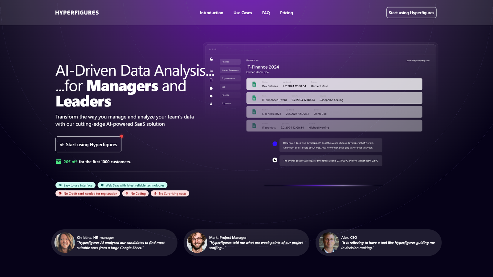 Hyperfigures — интерфейс нейросети Hyperfigures — интерфейс нейросети