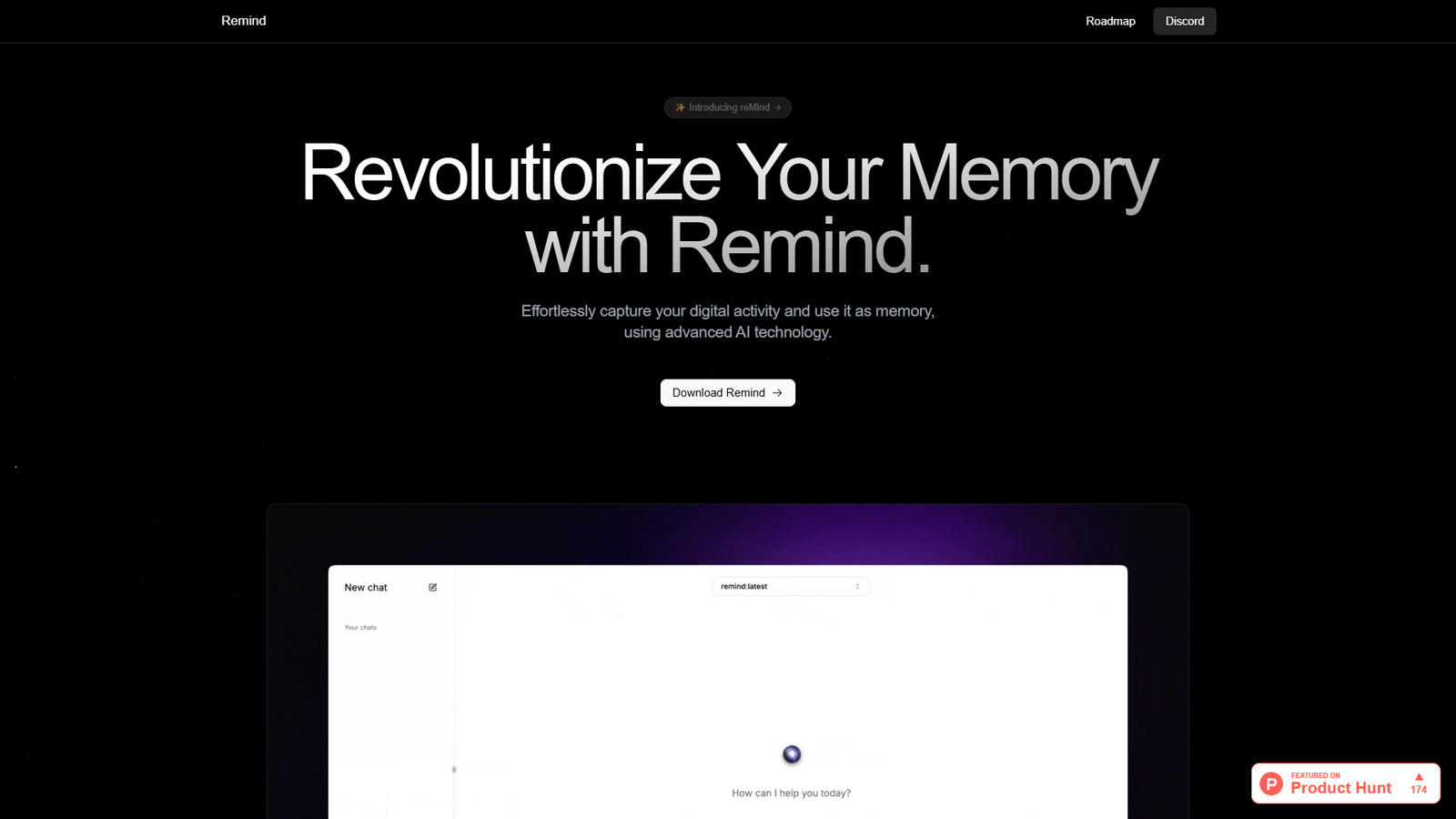 Remind AI — интерфейс нейросети Remind AI — интерфейс нейросети