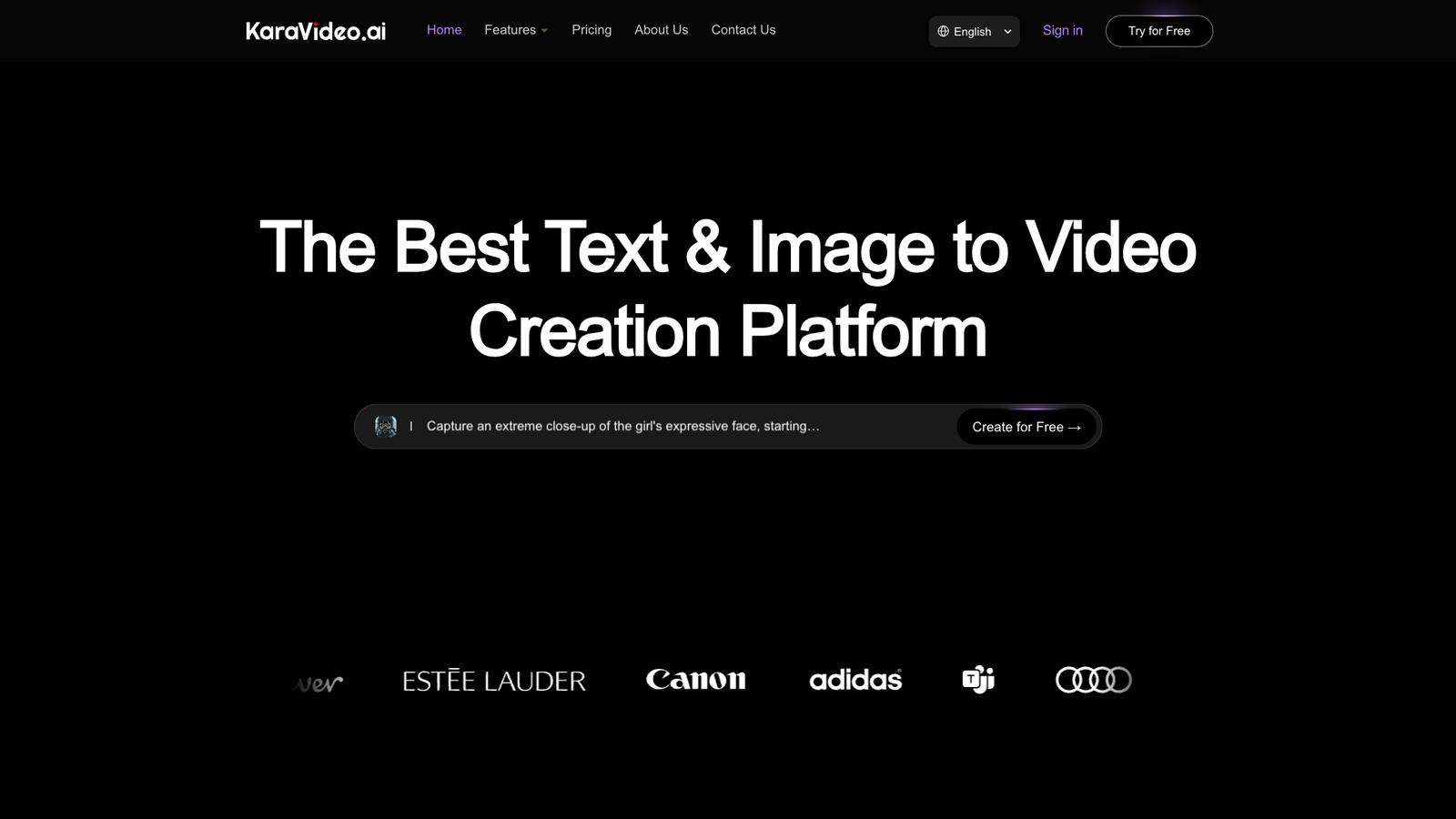 KaraVideo — интерфейс нейросети