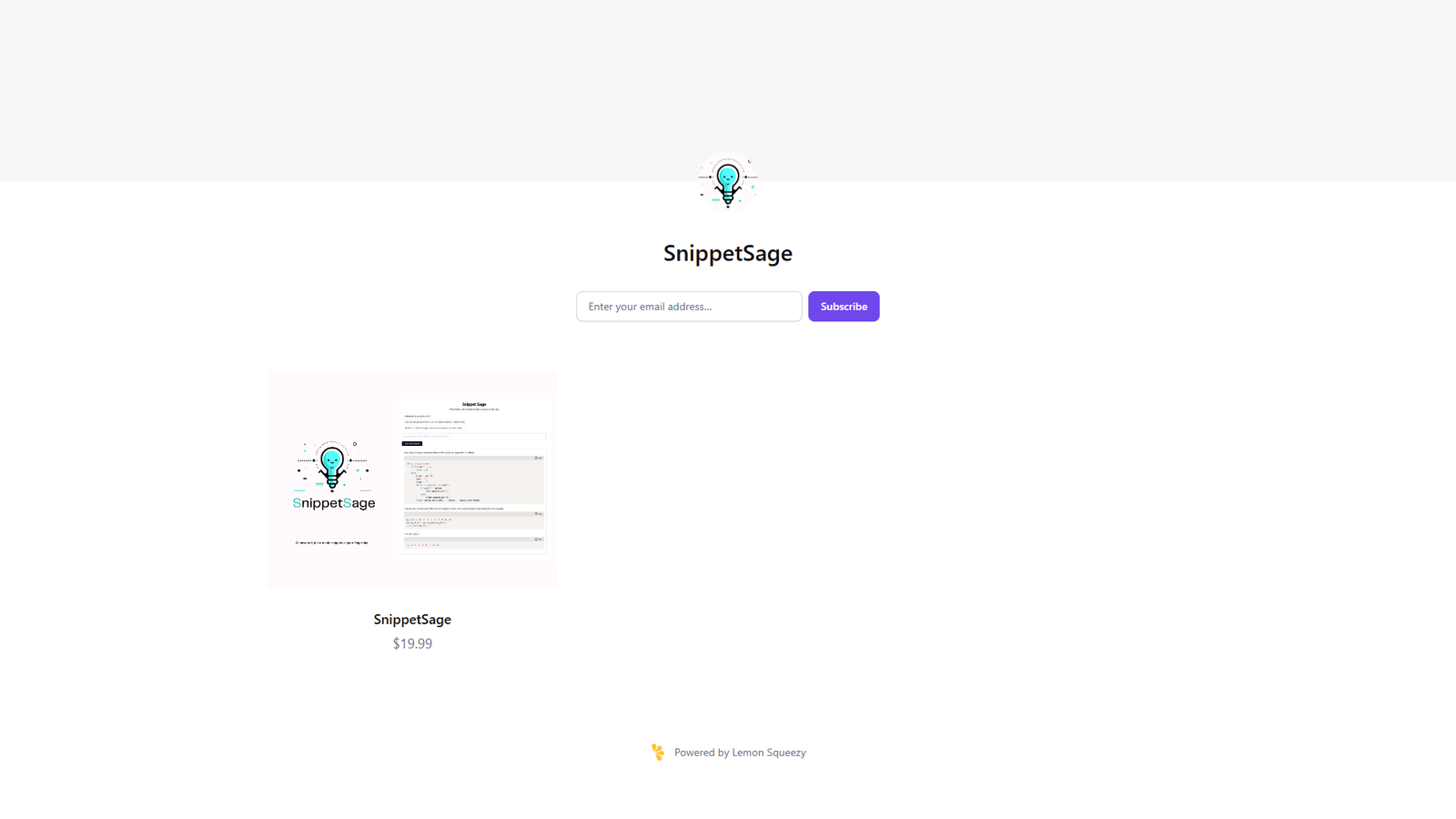 SnippetSage — интерфейс нейросети SnippetSage — интерфейс нейросети