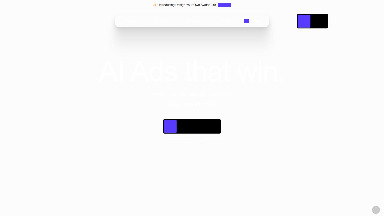 Creatify нейросеть Главная страница Creatify нейросеть Главная страница