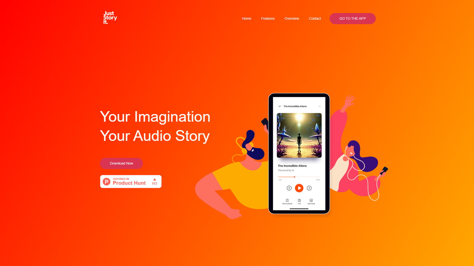 Just Story It — интерфейс нейросети Just Story It — интерфейс нейросети