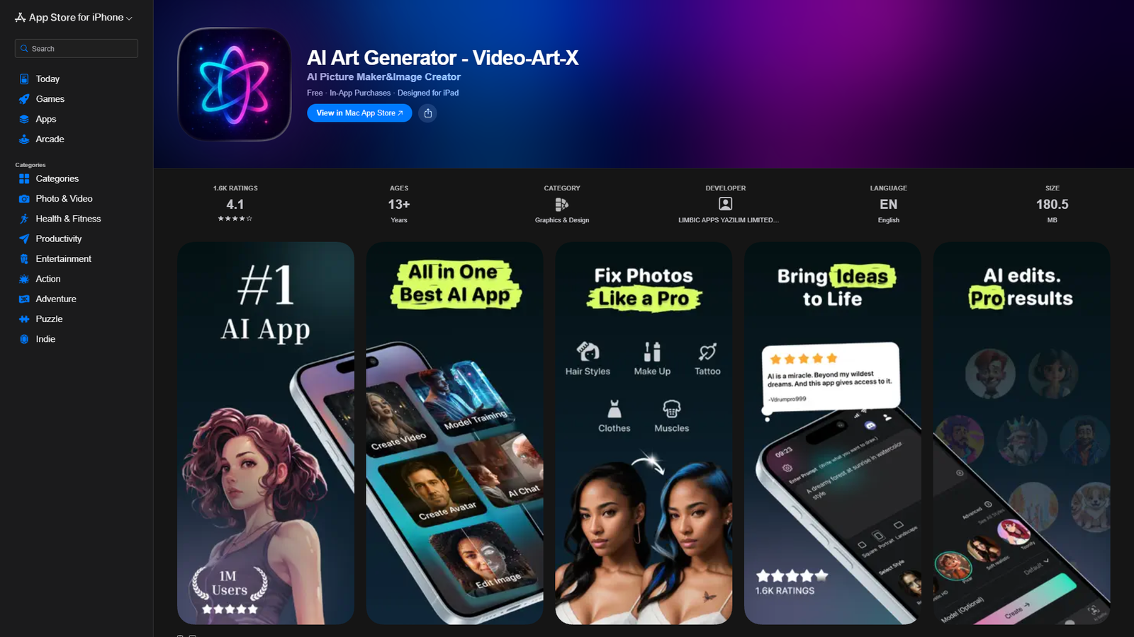 AI Art Generator - Video-Art-X — интерфейс нейросети AI Art Generator - Video-Art-X — интерфейс нейросети