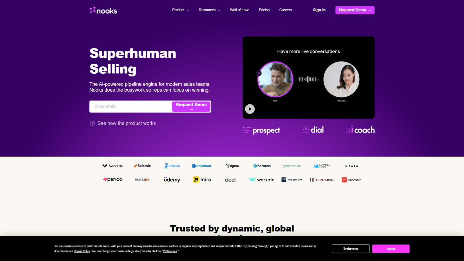 Nooks — интерфейс нейросети Nooks — интерфейс нейросети