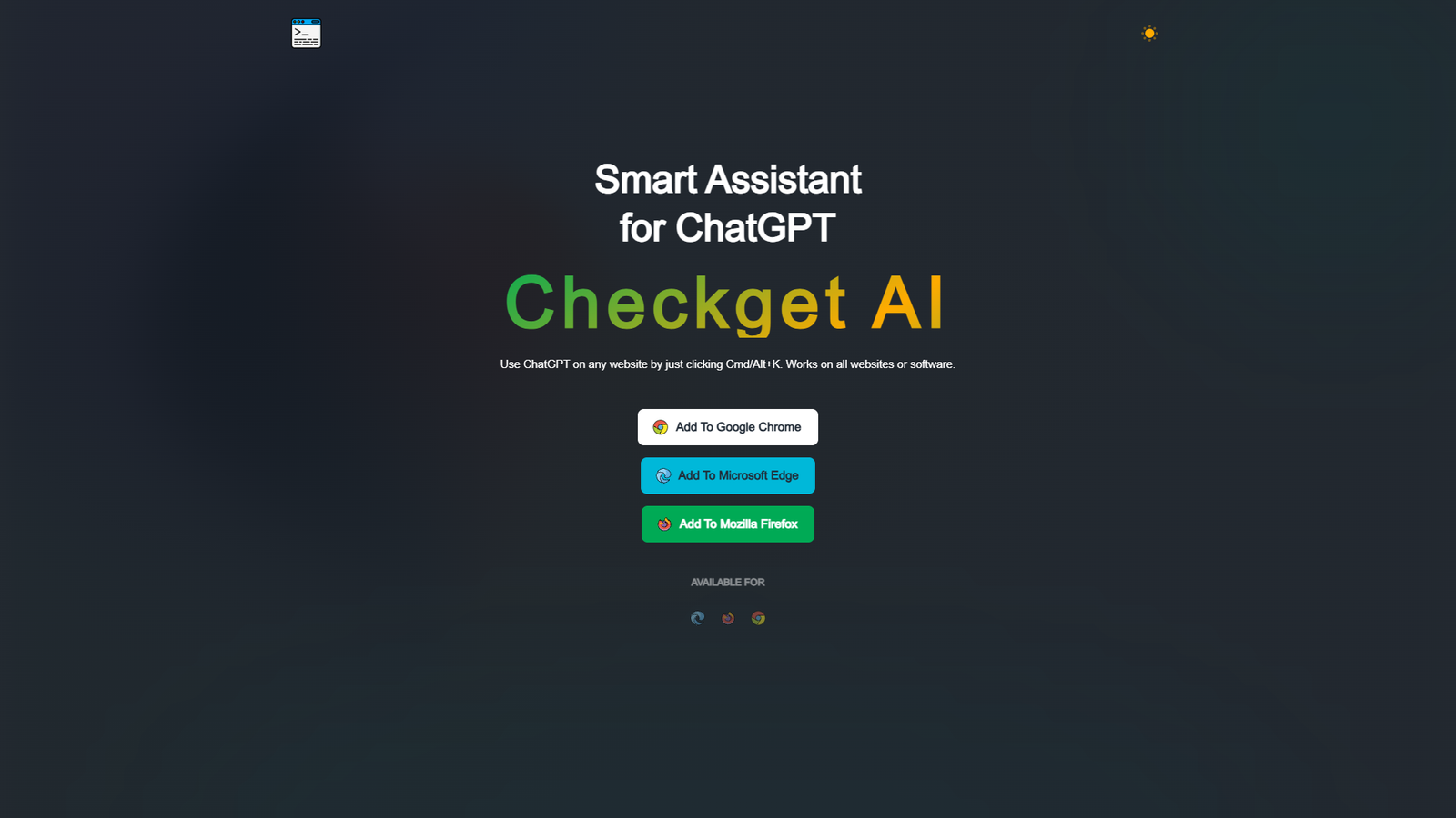 Checkget AI — интерфейс нейросети Checkget AI — интерфейс нейросети