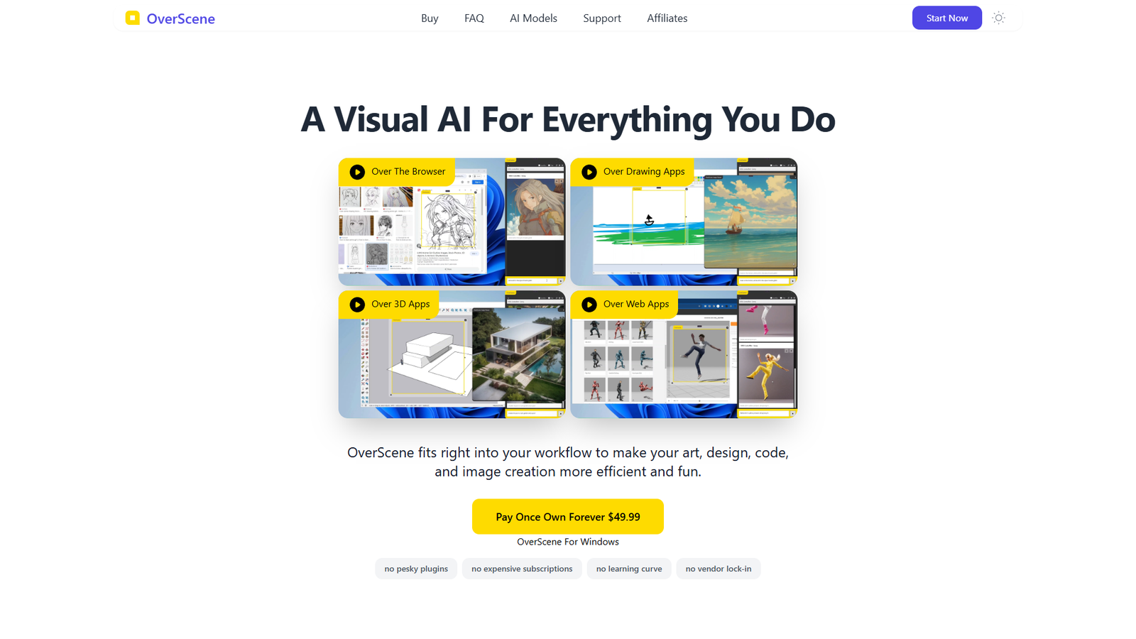 OverScene — интерфейс нейросети OverScene — интерфейс нейросети