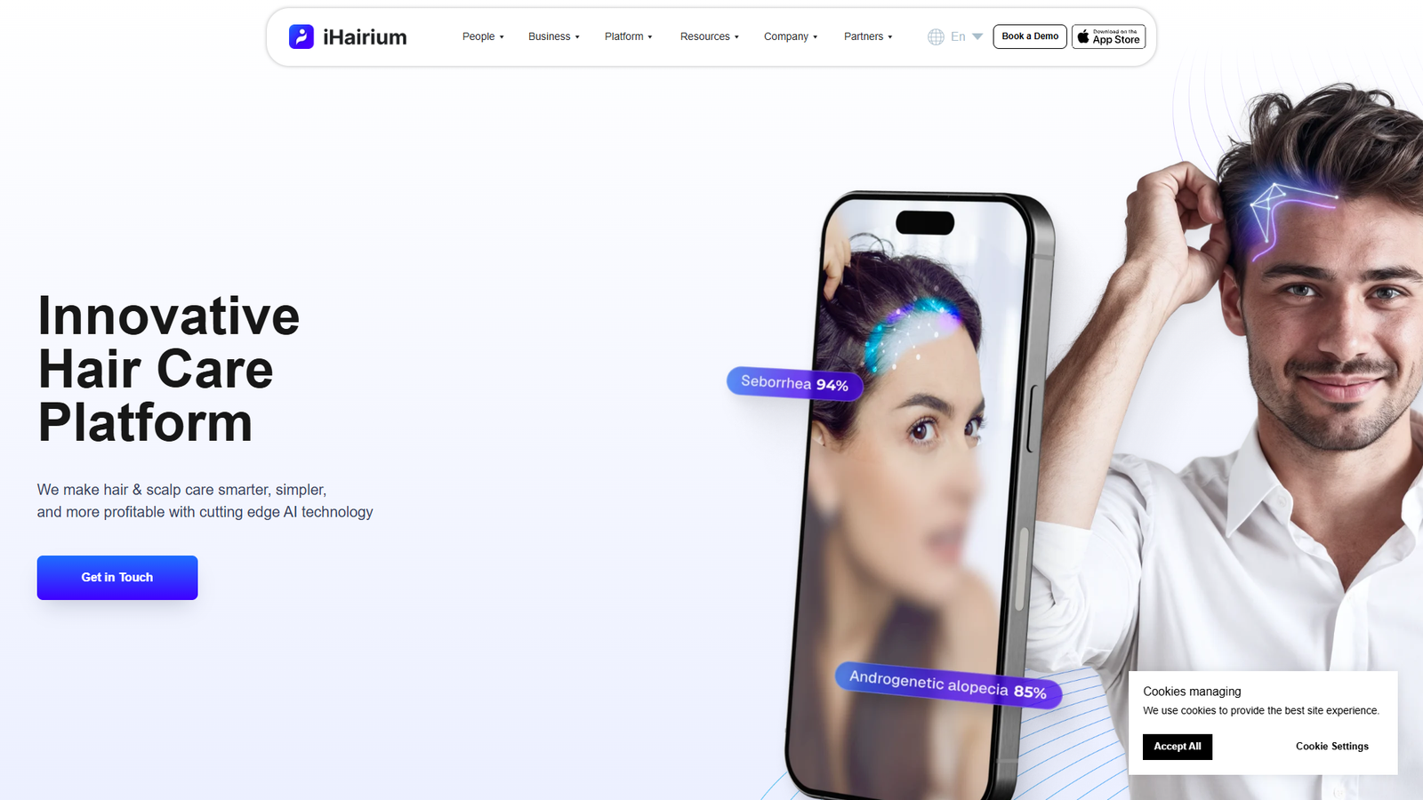 iHairium — интерфейс нейросети iHairium — интерфейс нейросети