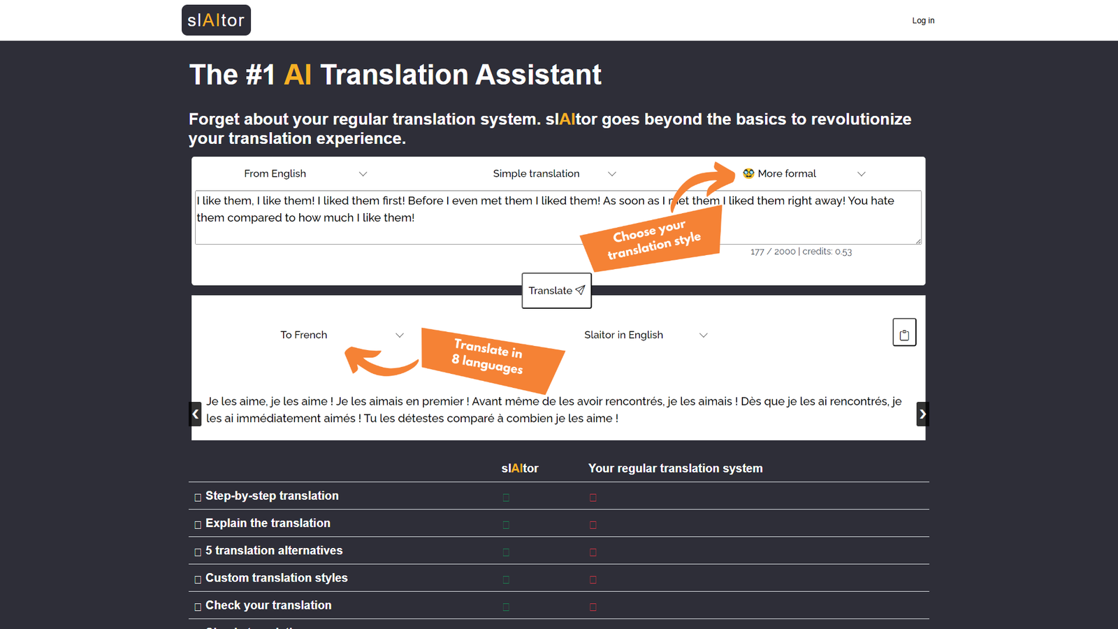slAItor — интерфейс нейросети slAItor — интерфейс нейросети