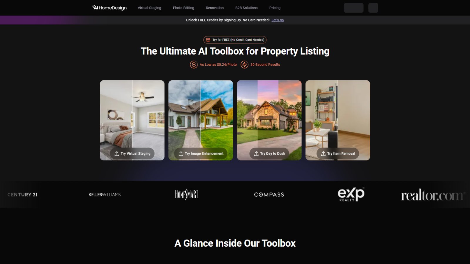 AI Home Design нейросеть Главная страница
