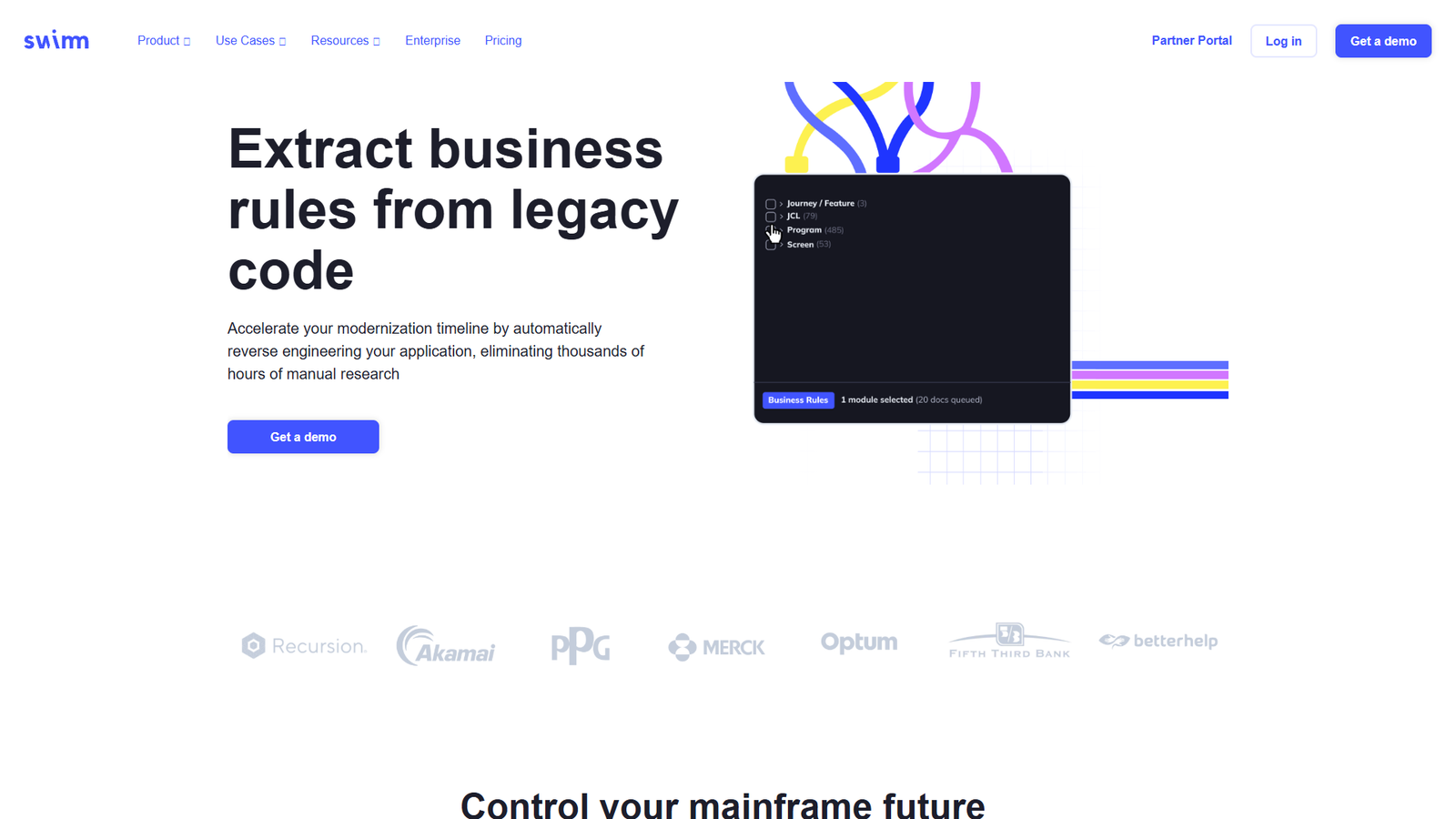 Swimm — интерфейс нейросети Swimm — интерфейс нейросети