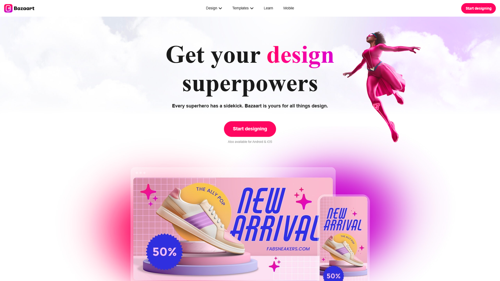 Bazaart — интерфейс нейросети Bazaart — интерфейс нейросети