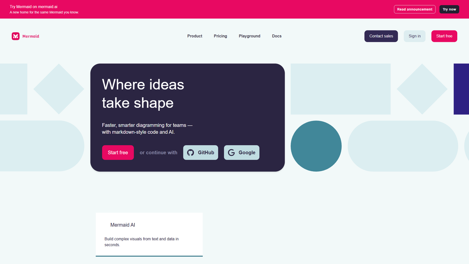 Mermaid Chart — интерфейс нейросети Mermaid Chart — интерфейс нейросети