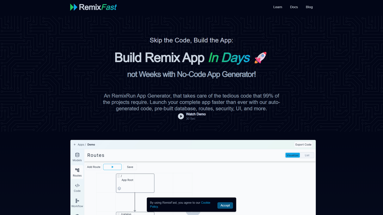 RemixFast Codebase Generator — интерфейс нейросети RemixFast Codebase Generator — интерфейс нейросети