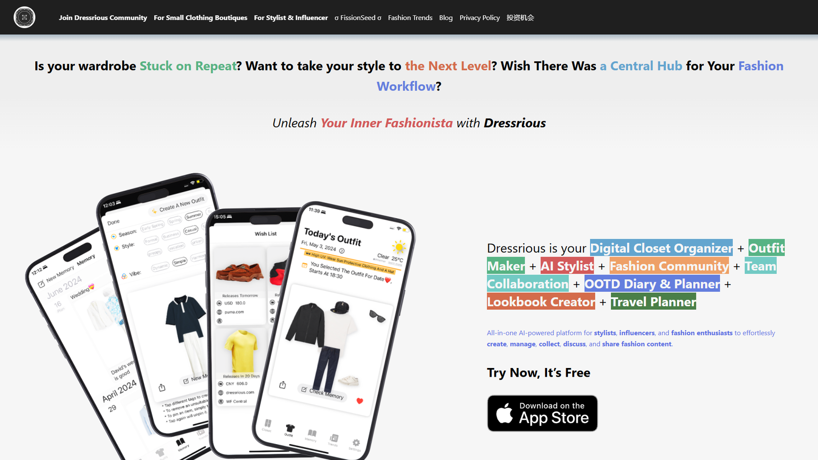 Dressrious — интерфейс нейросети Dressrious — интерфейс нейросети