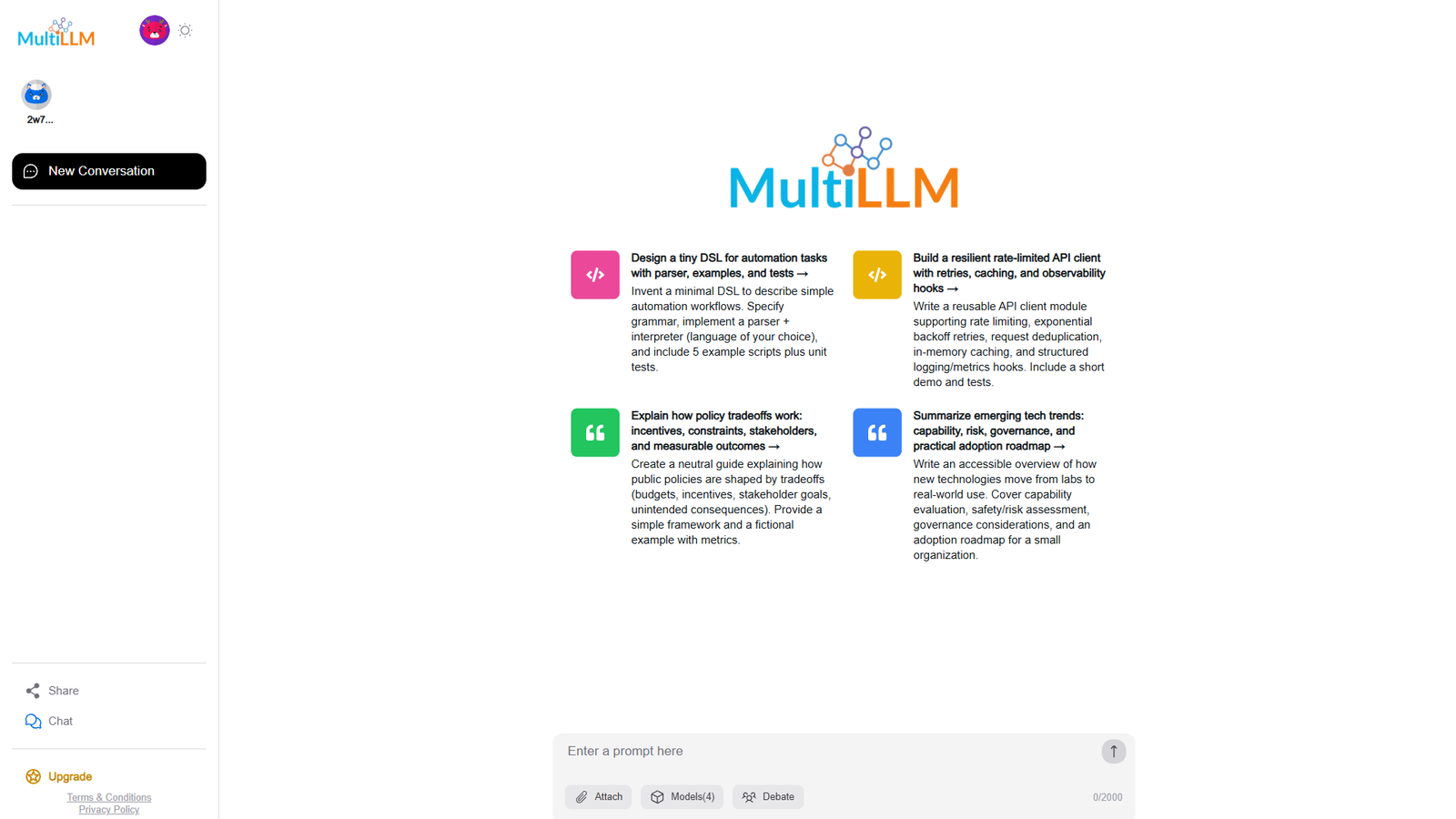 VerifAI MultiLLM — интерфейс нейросети VerifAI MultiLLM — интерфейс нейросети