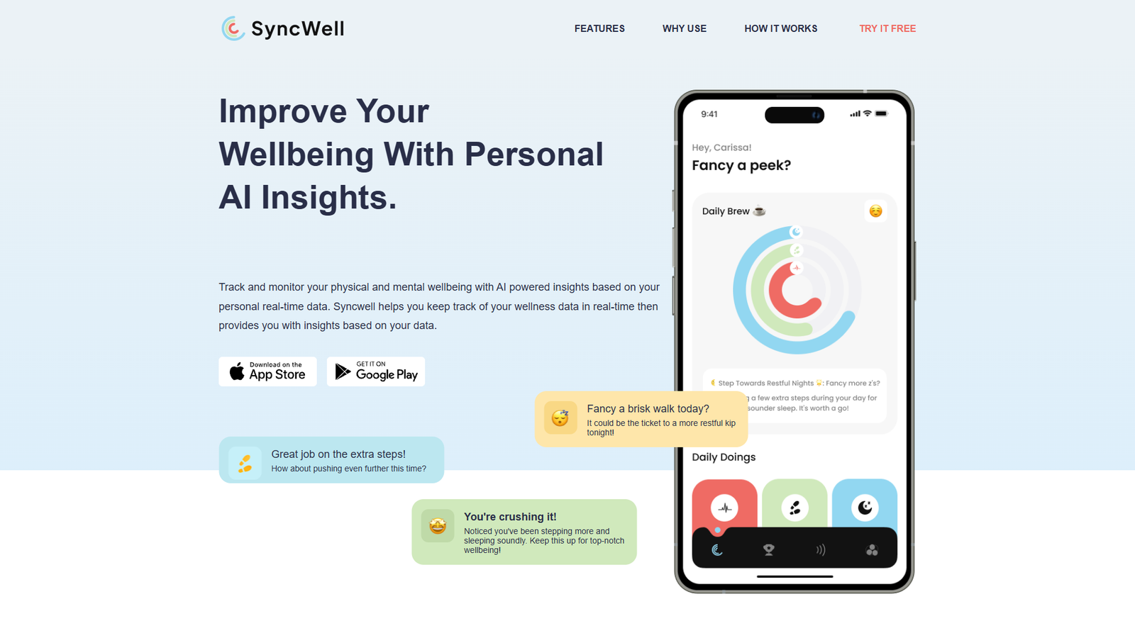 SyncWell — интерфейс нейросети SyncWell — интерфейс нейросети