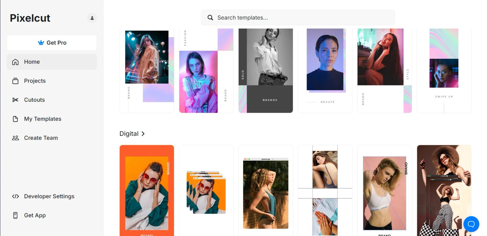 Pixelcut Templates