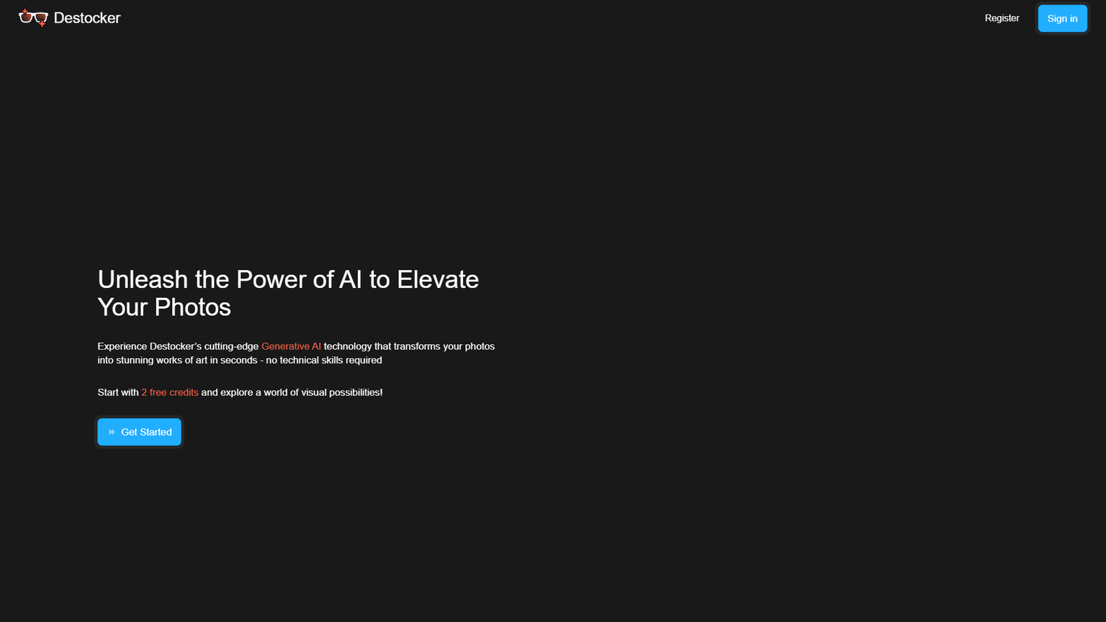 Destocker — интерфейс нейросети Destocker — интерфейс нейросети