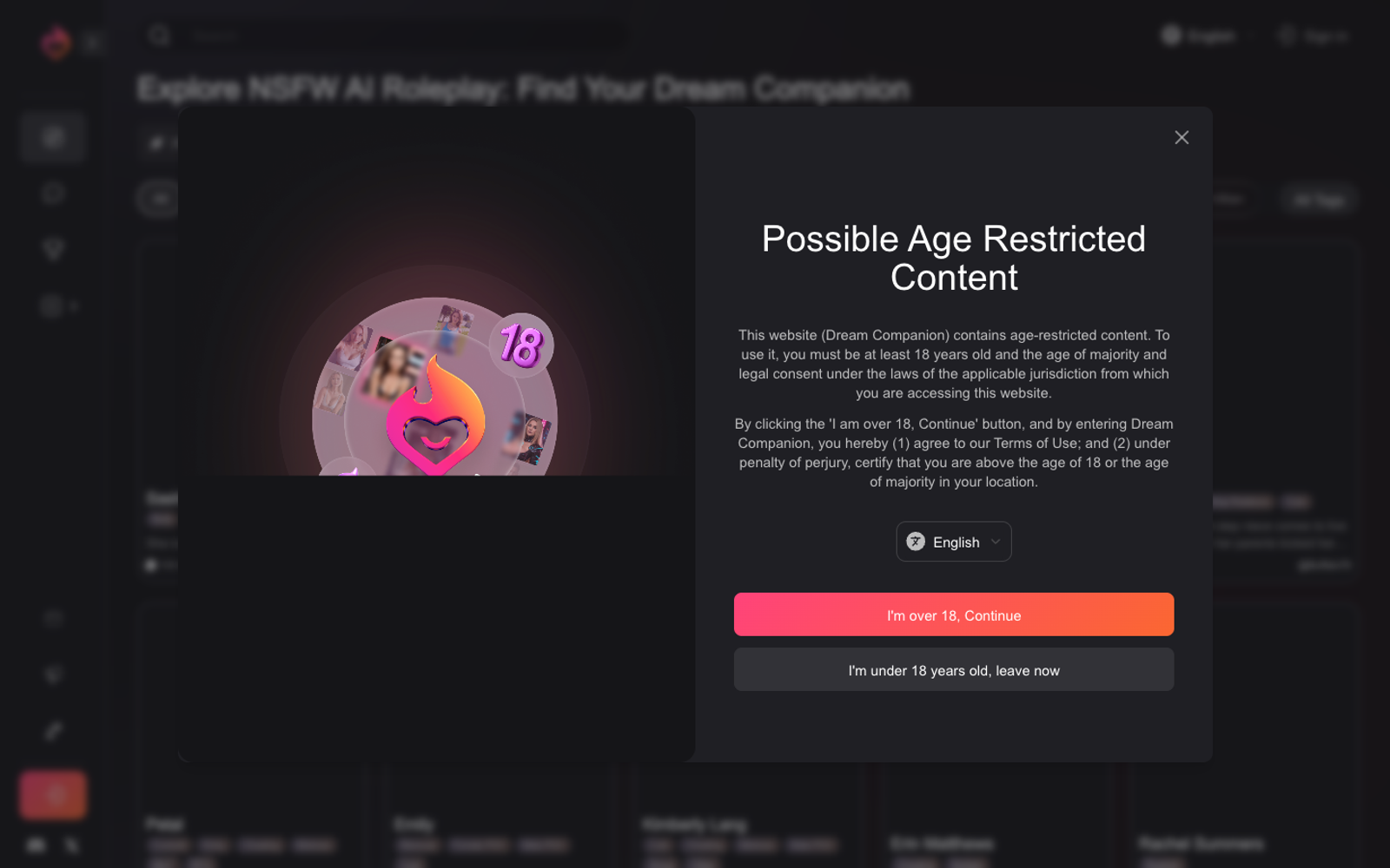 Dream Companion — интерфейс нейросети Dream Companion — интерфейс нейросети